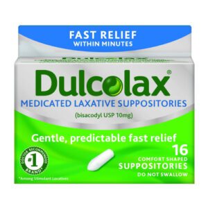 A pack of Dulcolax Fast Relief