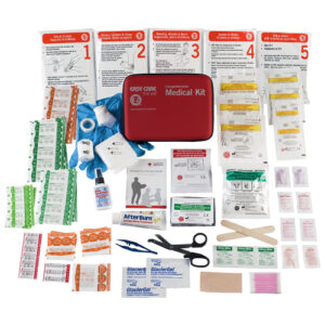 A full pack of Easy Care medical kit