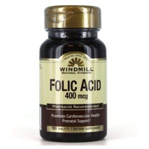 Windmill Folic Acid 400 MCG pack